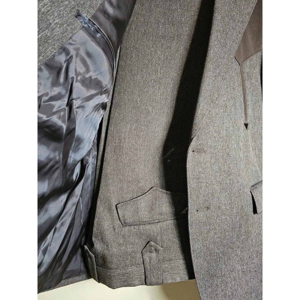 Circle S Western Suit Mens 40 Short 35x30 Brown Tweed Boise Cowboy Rockabilly